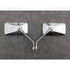 i5 Chrome Mirrors For Yamaha Handlebar Mount
