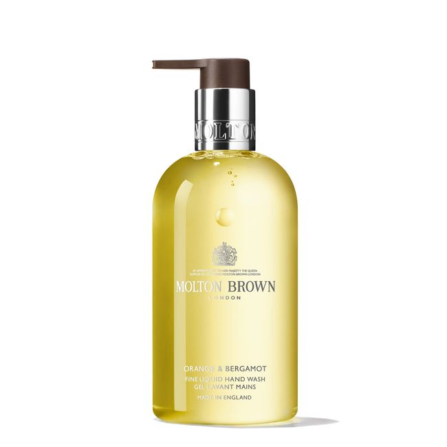 [Official] MOLTON BROWN Orange & Bergamot Hand Wash, 10.1 fl oz (300 ml), Molton Brown Hand Soap, Citrus Gift, Modern Classic