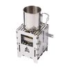 Universal Grate Trivet Titanium Bonfire Stand for Bushbox LF