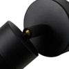 LITECRAFT Kenn Outdoor Wall Ceiling Adjustable Spotlight - (Black, Pack of 2)