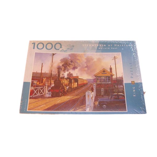 King Puzzle - Steam Train at Halstead (1000 pieces)