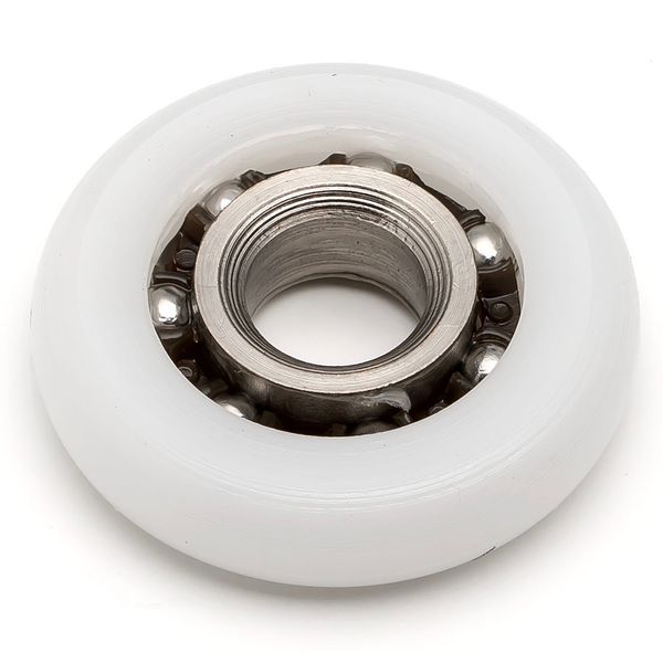 4 x Shower Door Rollers/Runners 27mm Wheels Diameter Replacement Parts LW025