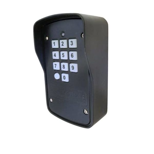 Heddolf M330-1KA Multi-Code Compatible Wireless Gate and Garage Door Opener Keypad 300 MHz keystone Hardwire