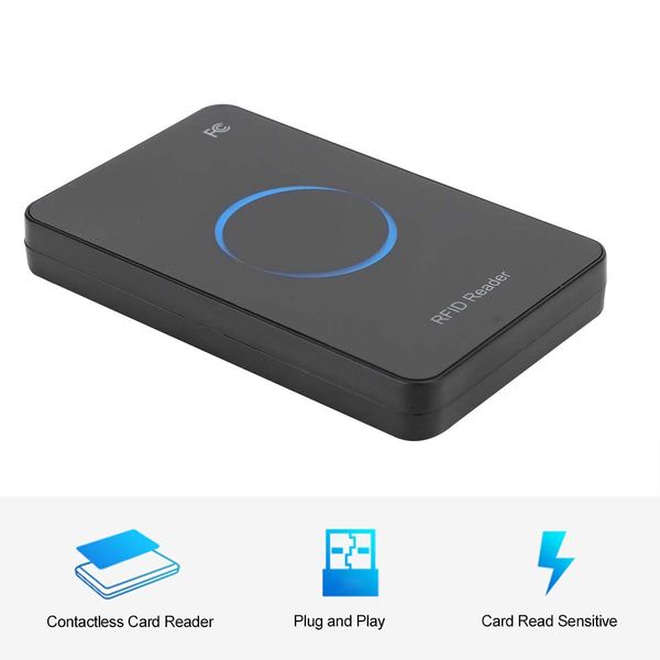 Tbest Uhf Rfid Reader Writer, Uhf Rfid Copier, 915Mhz Rf Uhfrfid Smart Contactless Readerwriter Smart Usb Interface Identification Card Reader