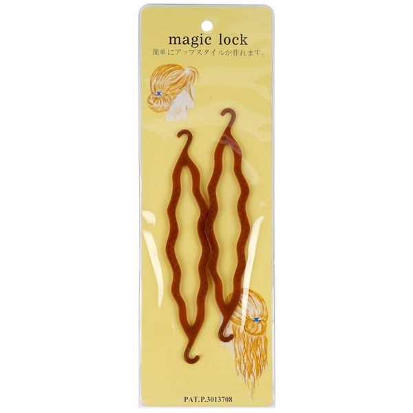 Hero Hair Arrangement Comb Magic Rock Brown J41
