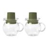 Hario 300ml Teabag Teapot Olive Green 2 Pack