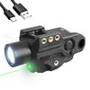 HAWK GAZER FLG-9T Low Profile Rechargeable Flashlight Green Laser Sight Combo