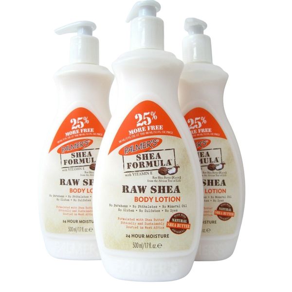 Palmer's Raw  Shea Butter Formula Body Lotion 17 oz - 3 PACK