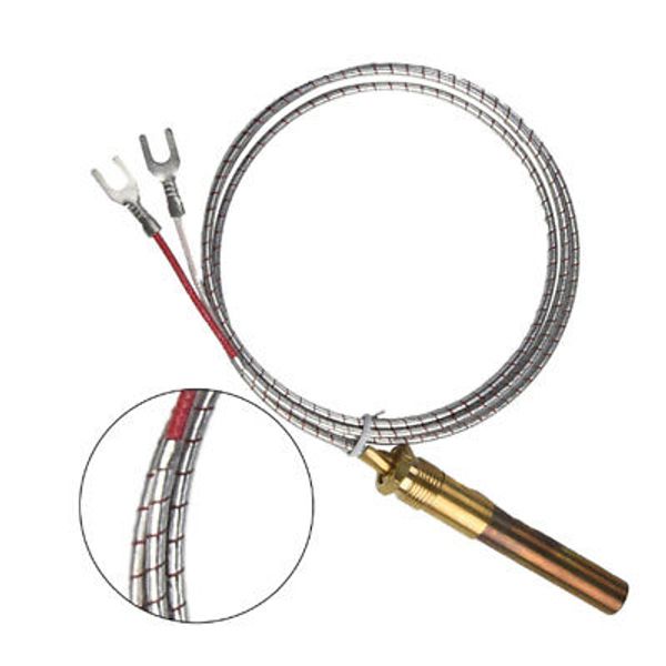 Gas Fireplace Heater Temperature Sensor Thermopile Pilot Generat Thermocouple US