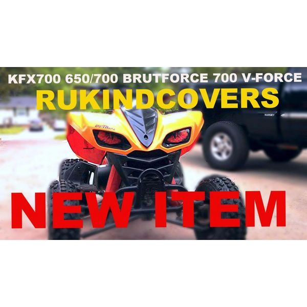 700 V-Force KFX 700 REAPER EYE'S Headlight Covers Set