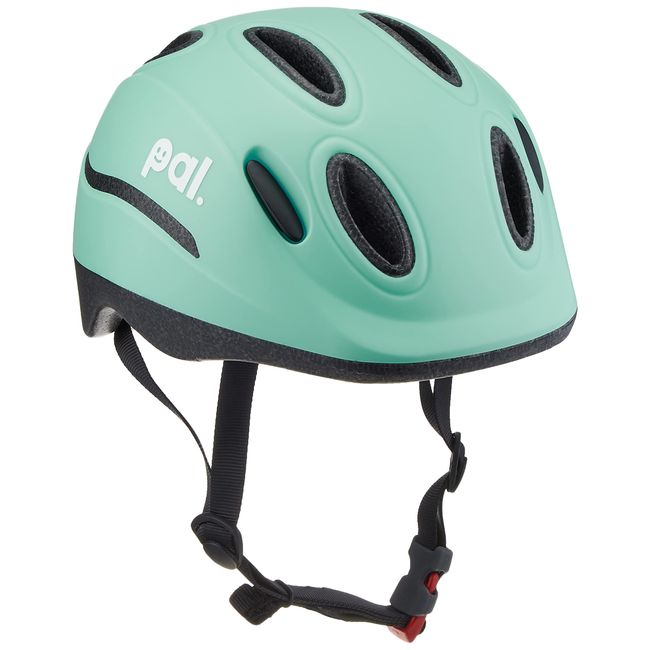 OGK KABUTO PAL H Bicycle Helmet, For Kids, Soda-Green, (Head Circumference: 19.3 - 21.3 inches (49 - 54 cm), Hanging Header Package, S