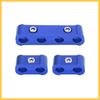 REPAIROCK 2 Set 8mm Car Engine Spark Plug Wire Separator Looms Divider Blue Durable Material Auto Replacement Parts