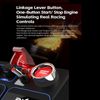 PXN Multi-functional Sim Racing Button Box for Windows PC, CB1 USB PC Racing Simulator Instrument Center Control Button Box with 30 Programmable Buttons and Adjustable RGB Lighting