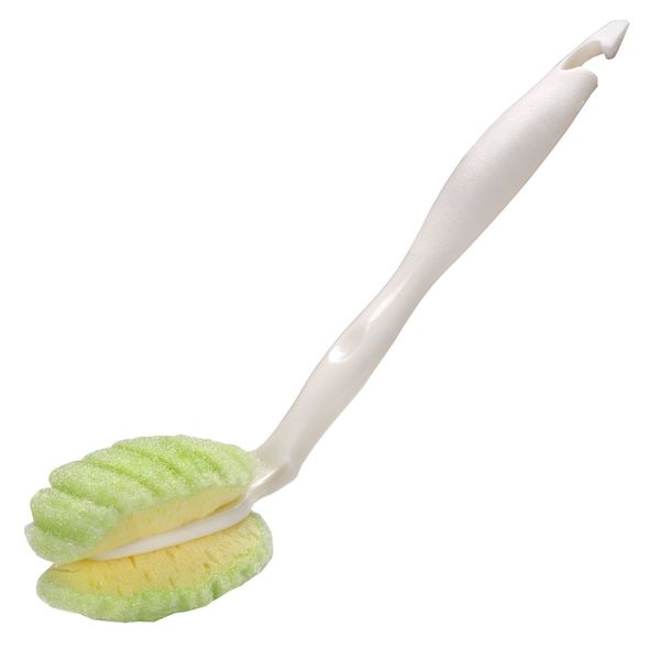 Sanko BL-97 Drainage Gutter Cleaning Brush, Drain Wash, Special Fiber That Can Remove Dirt Just With Water, Surprise Fresh, Green, Made in Japan