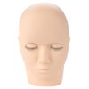 Keup Practice Mannequin, Silicone Easy To Use Rubber Mannequin for Beauty Center for Practice Face Massage