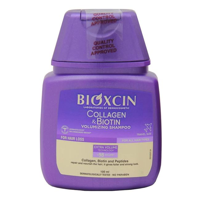 BIOXCİN COLLAGEN VE BİOTİN HACİM ŞAMPUANI 100 ML SEYAHAT BOY