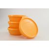 TUPPERWARE Salad bowl 300ml (4) orange box