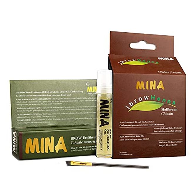 Mina ibrow & Lash Tint kit Ash Blond