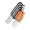 TRUSCO TX-9S Hex Key Wrench Set, Set of 9