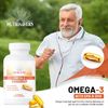 Omega 3 Fish Oil, Boost Immunity System & Helps Joint Flexibility - 120 Softgel
