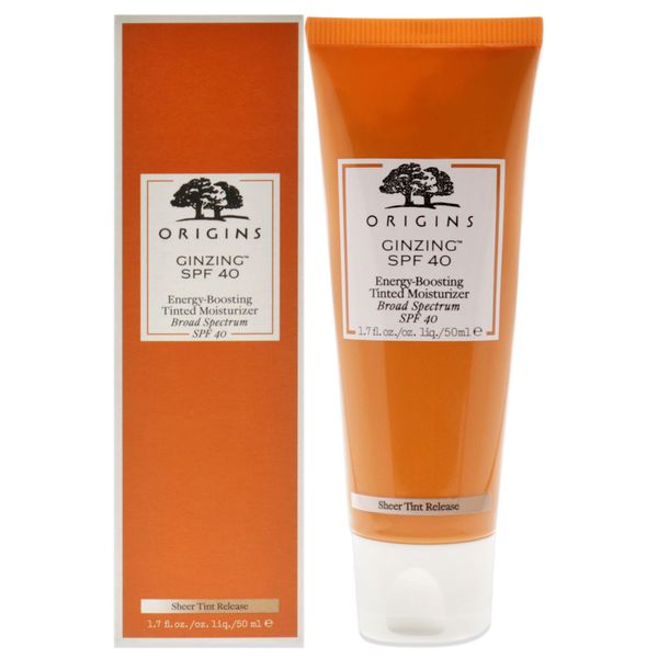 ORIGINS GINZING™ ENERGY-BOOSTING TINTED MOISTURISER SPF40 50ML