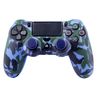Silicone Skin + Thumb Grips Camo Navy (PS4)