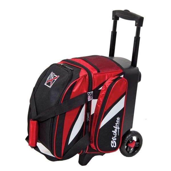 KR Cruiser Single Roller Bowling Bag Red/Black/White ()