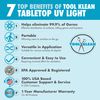 Tool Klean TK-1-SSRTTB UV Light Tabletop Room Appliance Replacement Bulb