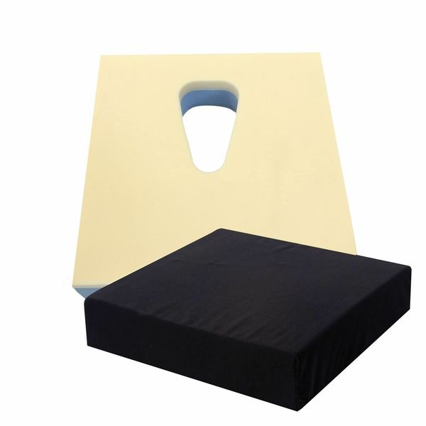 Prostate Memory Foam Cushion - Black