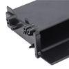 Car Radio Pocket, 1DIN Practical ABS Auto Stereo Storage Box for Refit