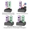 Joycon Charger for Nintendo Switch Joycon Controller, YCCSKY Charging Dock for 4 Switch Controllers, Charger Station with a USB Type-C Charging Cable