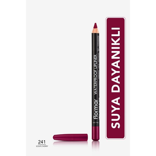 Waterproof Lipliner - Suya Dayanıklı Dudak Kalemi No:241 Sour Cherry 1.14 g 8690604567553