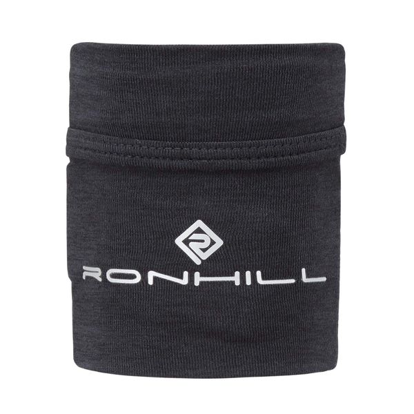 Ronhill Running, Stretch Wrist Pocket,All Black,M/L