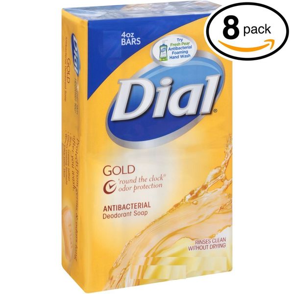 DIAL GOLD 8-4OZ BARS