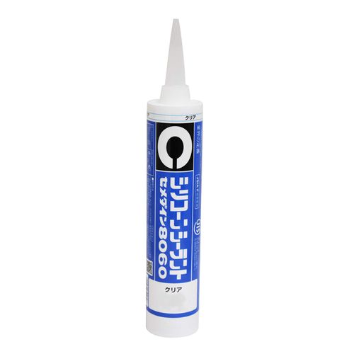 Cemedine 8060 JIS Silicon Sealant, 11.2 Fl Oz (330 ml)