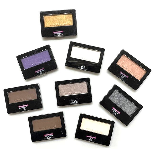 NEW LOT of 9 Maybelline ExpertWear Eye Shadow