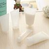 SOLUSTRE 50PCS Cosmetic Lotion Tubes, Squeeze Shampoo Bottles, Toiletry Lotion Bottle with Flip Lid, Empty Plastic Makeup Sample Bottles for Facial Cleanser Toner Hand Cream (10ml)