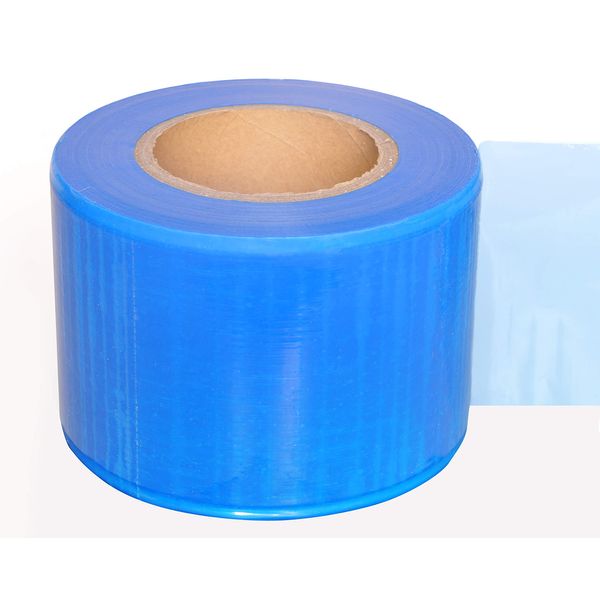 FDD4U Barrier Film - All Purpose Barrier Tape for Medical, Dental, Beauty & Tattoo Instruments - Protective Film for Tattoo Pens, Dental Handpieces, & More - Blue Barrier Film Roll with 1200 Sheets