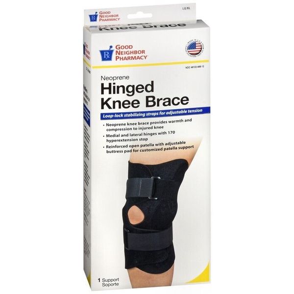 GNP KNEE HINGED SUPPORT NEO L/XL