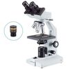 Amscope 40X-1000X Binocular Compound LED Microscope with 1MP Eyepiece Camera