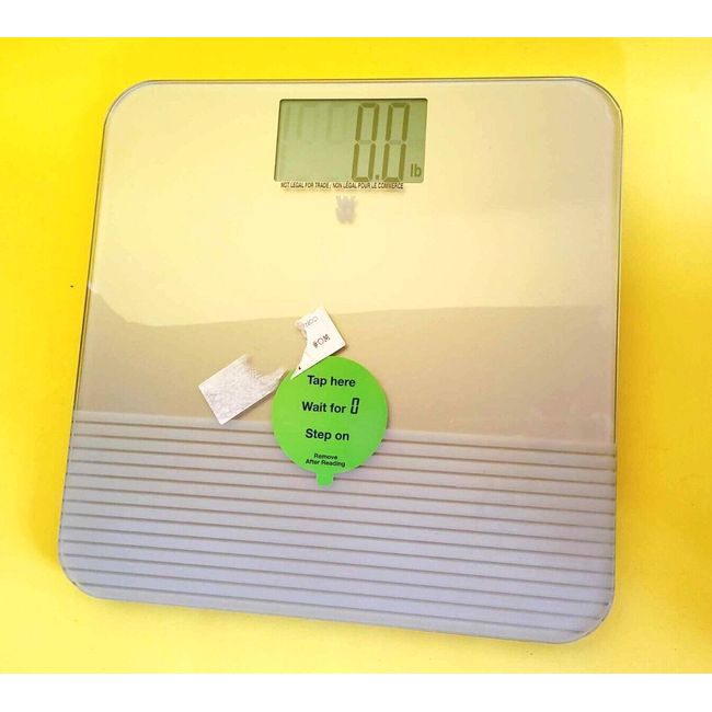 Thinner by Conair Scale for Body Weight, Digital Bathroom Scale in Silver