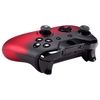 eXtremeRate Gradient Ramp Red Soft Touch Front Housing Shell Faceplate Replacement Parts Side Rails Panel for Xbox One Controller W/3.5 mm