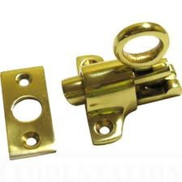 FANLIGHT CATCH SOLID LOFT ATTIC LATCH BRASS WITH SCREWS ( pack of 5 )
