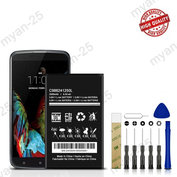 New C986241250L Battery Replacement For BLU Advance A6 A190P Tools