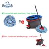 BonusLife 3-Pack Mop Head for O-Ceda RinseClean Spin Mop Refill 2-Tank System Only Easy Cleaning Microfiber Replacement