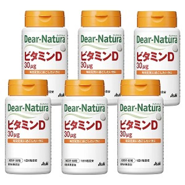 Dear-Natura Vitamin D 60 tablets x 6 sets 