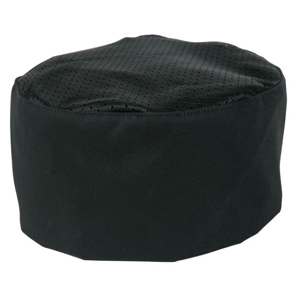 Mercer Culinary M60070WH Millennia Bakers Skull Cap, Black
