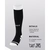 JAKO Unisex Stutzenstrumpf Dynamic, schwarz, 4 (39-42)