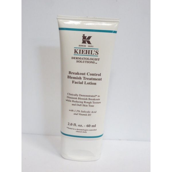 KIEHL'S BREAKOUT CONTROL BLEMISH TREATMENT FACIAL LOTION 2 OZ