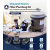 DE2400PAK2CS Filter Plumbing Kit for Hayward Super Star Clear C-2000, C-3000
